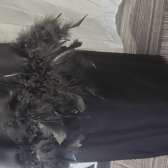 Black Glitter Dress and Duster - Picture 4 of 6